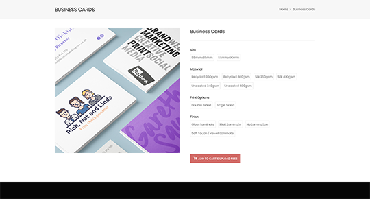 Rethink Media Website Homepage Screenshot